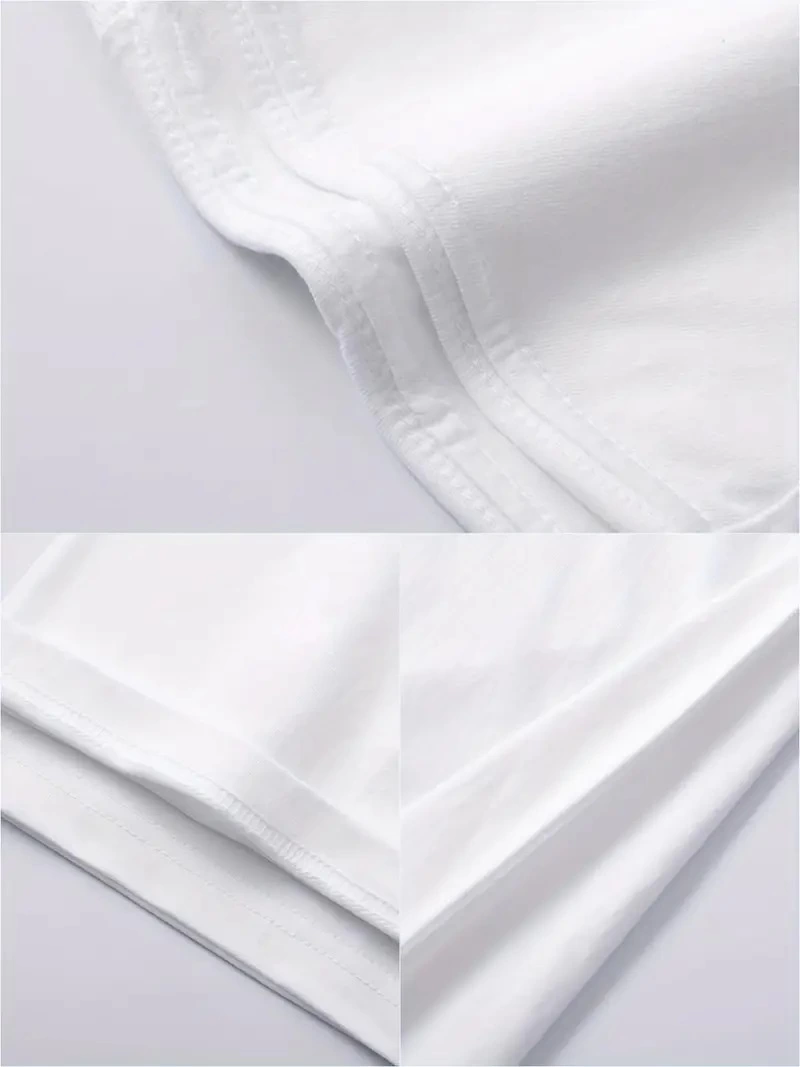 20/1 Penye Compack Bisiklet Yaka Kore tarzı sevimli ayı baskı Kısa Kol Erkek t-shirt - Beyaz