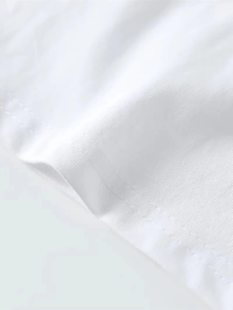 Baskı Erkek Oversive Tişört, Grafik Tişört Erkek Yazlık Outdoor Kıyafetleri, Sporda ve Günlük Giyime Uygun - Beyaz