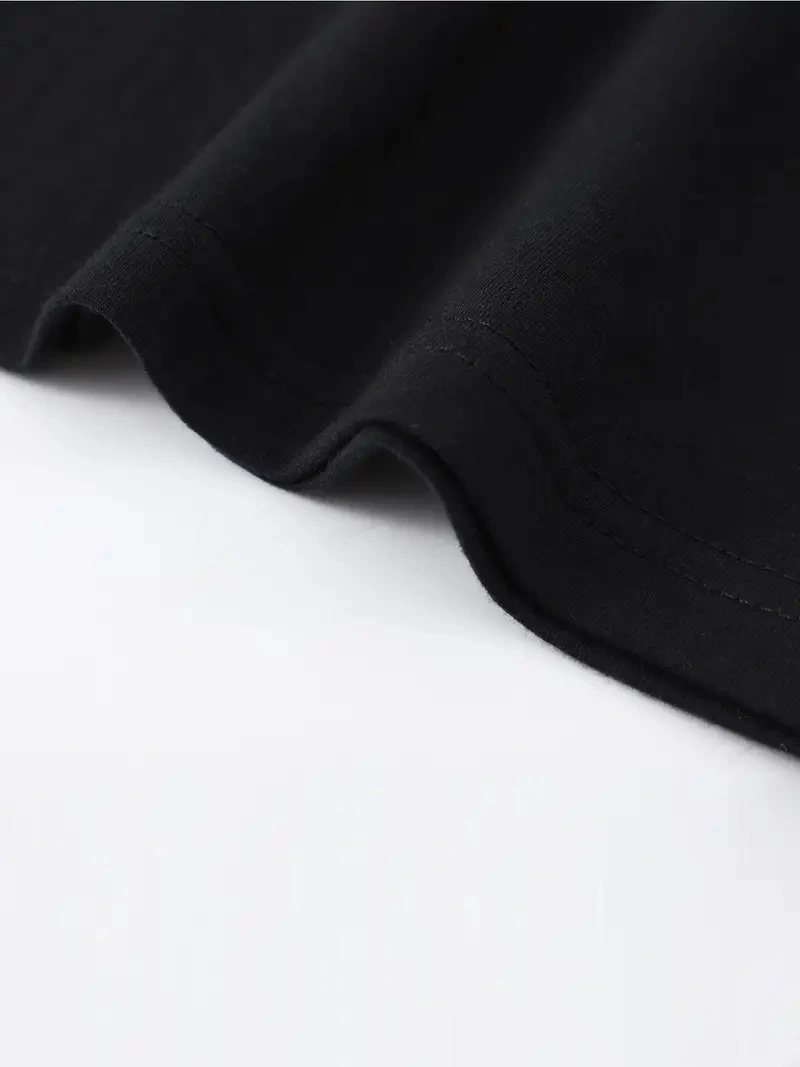 20/1 Penye Compack SPACEBALLS Erkek Baskılı Oversize Bisiklet Yaka Kısa Kol Yazlık T-shirt - Siyah