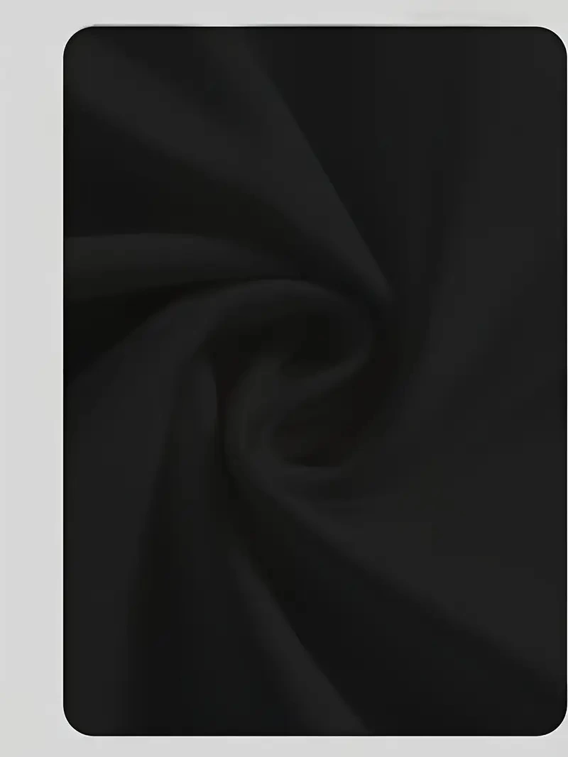 20/1 Penye Compack Day One Baskılı Oversize Bisiklet Yaka T-shirt - Siyah